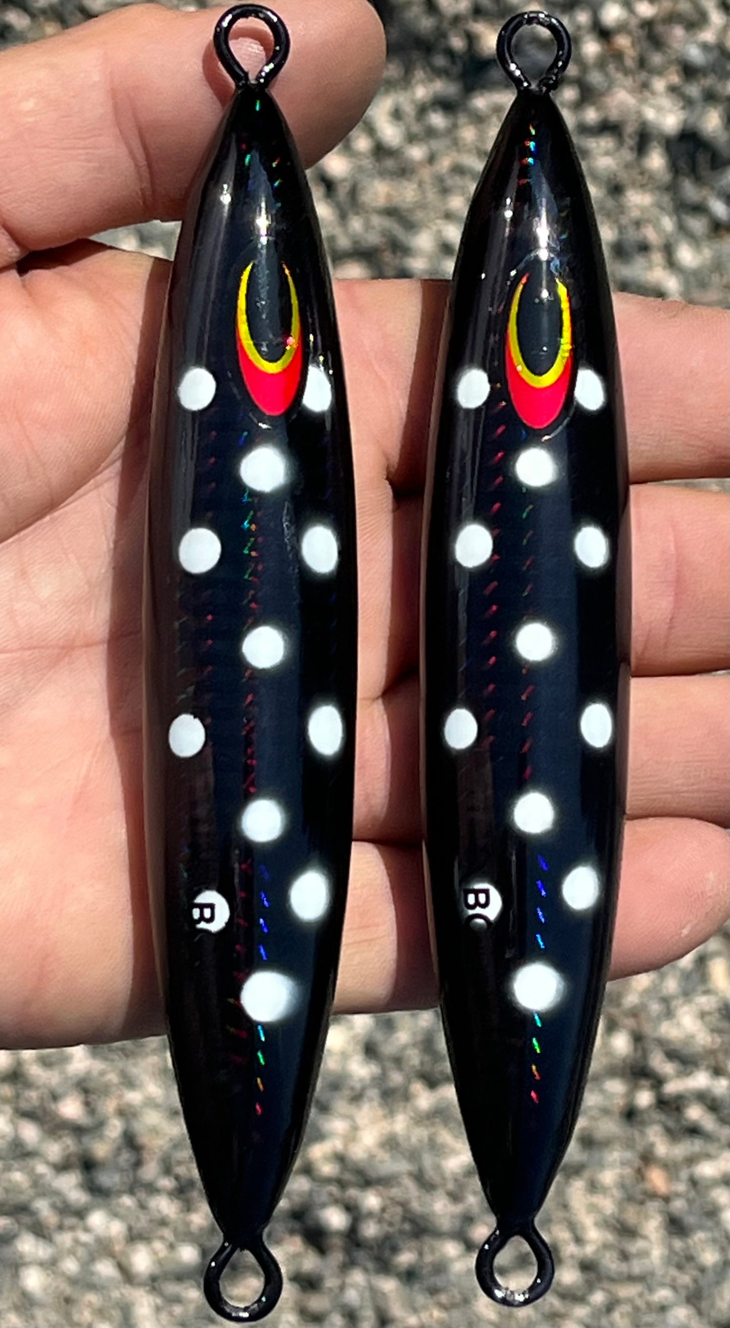 400g Black Tuna Bomb With Glow Dots