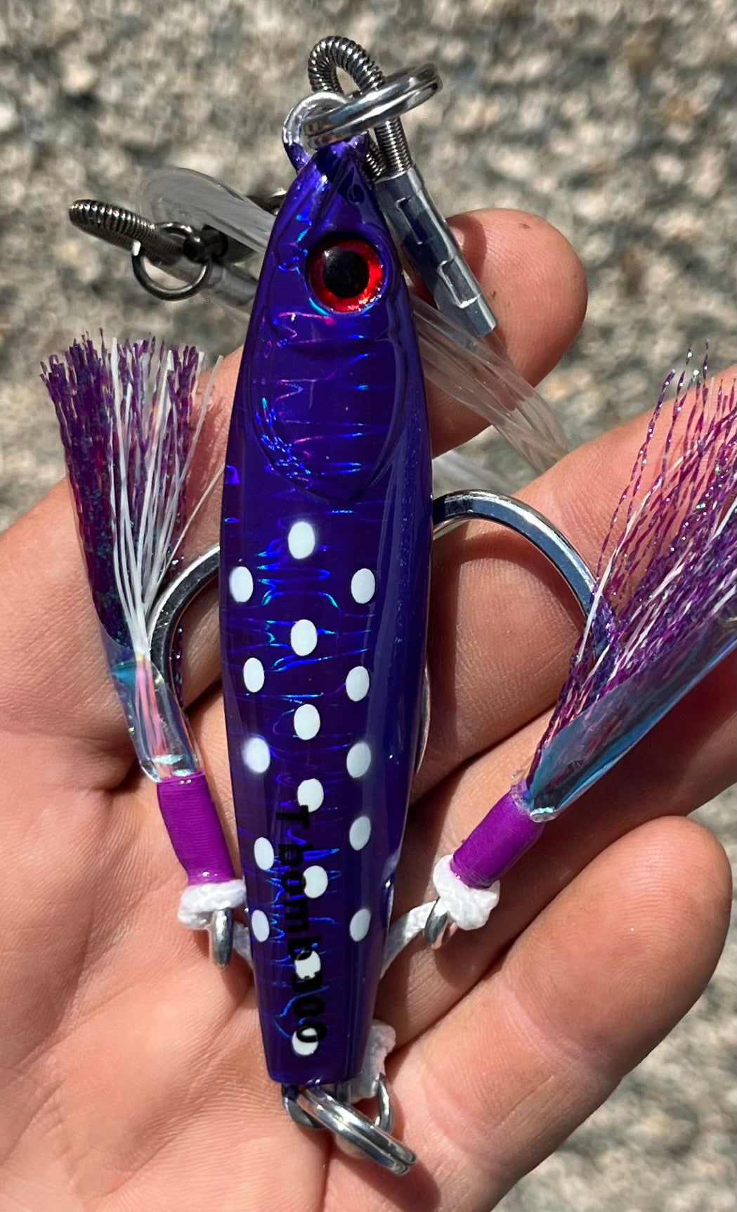 300 Gram Tungsten Bomb Purple   (Little Shorty)